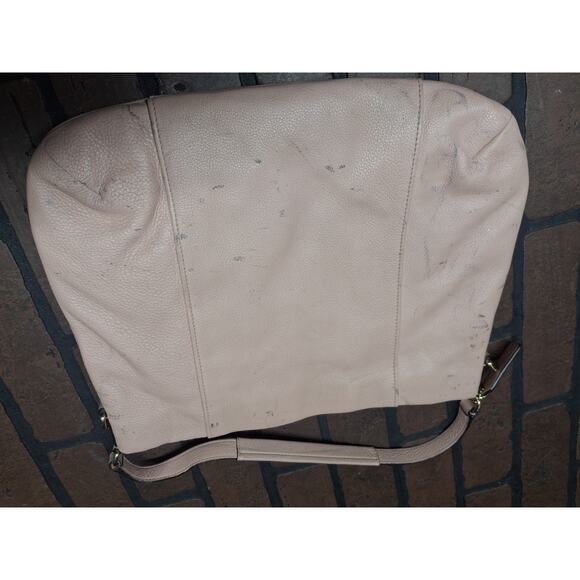 Coach Salmon Leather Side Zipped Shoulder Bag Flaws - Picture 3 of 7